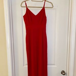 Red Jumpsuit